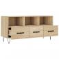 Preview: TV-Schrank Sonoma-Eiche 102x36x50 cm Holzwerkstoff