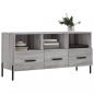 Preview: TV-Schrank Grau Sonoma 102x36x50 cm Holzwerkstoff