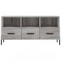 Preview: TV-Schrank Grau Sonoma 102x36x50 cm Holzwerkstoff