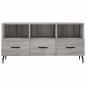 Preview: TV-Schrank Grau Sonoma 102x36x50 cm Holzwerkstoff