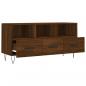 Preview: TV-Schrank Braun Eichen-Optik 102x36x50 cm Holzwerkstoff