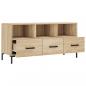 Preview: TV-Schrank Sonoma-Eiche 102x36x50 cm Holzwerkstoff