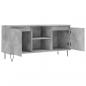 Preview: TV-Schrank Betongrau 104x35x50 cm Holzwerkstoff