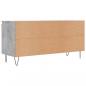 Preview: TV-Schrank Betongrau 104x35x50 cm Holzwerkstoff