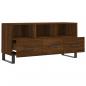 Preview: TV-Schrank Braun Eichen-Optik 102x36x50 cm Holzwerkstoff