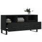 Preview: TV-Schrank Schwarz 102x36x50 cm Holzwerkstoff