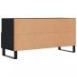 Preview: TV-Schrank Schwarz 102x36x50 cm Holzwerkstoff