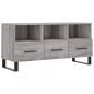 Preview: TV-Schrank Grau Sonoma 102x36x50 cm Holzwerkstoff