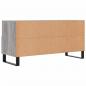 Preview: TV-Schrank Grau Sonoma 102x36x50 cm Holzwerkstoff