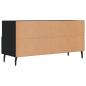 Preview: TV-Schrank Schwarz 102x36x50 cm Holzwerkstoff