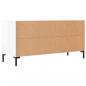 Preview: TV-Schrank Hochglanz-Weiß 102x36x50 cm Holzwerkstoff