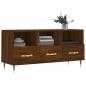 Preview: TV-Schrank Braun Eichen-Optik 102x36x50 cm Holzwerkstoff