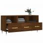 Preview: TV-Schrank Braun Eichen-Optik 102x36x50 cm Holzwerkstoff