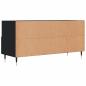 Preview: TV-Schrank Schwarz 102x36x50 cm Holzwerkstoff