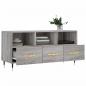 Preview: TV-Schrank Grau Sonoma 102x36x50 cm Holzwerkstoff