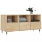 Preview: TV-Schrank Sonoma-Eiche 102x36x50 cm Holzwerkstoff