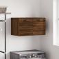 Preview: ARDEBO.de - Wandschrank Braun Eichen-Optik 60x36,5x35cm Holzwerkstoff