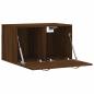 Preview: Wandschrank Braun Eichen-Optik 60x36,5x35cm Holzwerkstoff