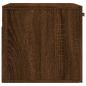 Preview: Wandschrank Braun Eichen-Optik 60x36,5x35cm Holzwerkstoff