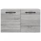 Preview: Wandschrank Grau Sonoma 60x36,5x35 cm Holzwerkstoff