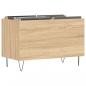 Preview: Plattenschrank Sonoma-Eiche 74,5x38x48 cm Holzwerkstoff