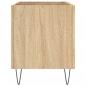 Preview: Plattenschrank Sonoma-Eiche 74,5x38x48 cm Holzwerkstoff