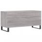 Preview: Plattenschrank Grau Sonoma 100x38x48 cm Holzwerkstoff