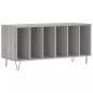 Preview: Plattenschrank Grau Sonoma 100x38x48 cm Holzwerkstoff