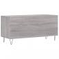 Preview: Plattenschrank Grau Sonoma 100x38x48 cm Holzwerkstoff