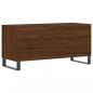 Preview: Plattenschrank Braun Eichen-Optik 100x38x48 cm Holzwerkstoff