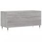 Preview: Plattenschrank Grau Sonoma 100x38x48 cm Holzwerkstoff