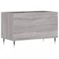 Preview: Plattenschrank Grau Sonoma 74,5x38x48 cm Holzwerkstoff