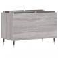 Preview: Plattenschrank Grau Sonoma 74,5x38x48 cm Holzwerkstoff