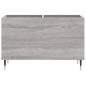 Preview: Plattenschrank Grau Sonoma 74,5x38x48 cm Holzwerkstoff