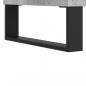 Preview: Plattenschrank Betongrau 121x38x48 cm Holzwerkstoff