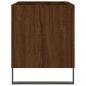 Preview: Plattenschrank Braun Eichen-Optik 74,5x38x48 cm Holzwerkstoff