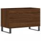 Preview: Plattenschrank Braun Eichen-Optik 74,5x38x48 cm Holzwerkstoff