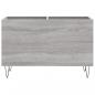 Preview: Plattenschrank Grau Sonoma 74,5x38x48 cm Holzwerkstoff