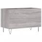 Preview: Plattenschrank Grau Sonoma 74,5x38x48 cm Holzwerkstoff