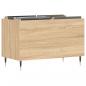 Preview: Plattenschrank Sonoma-Eiche 74,5x38x48 cm Holzwerkstoff