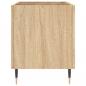 Preview: Plattenschrank Sonoma-Eiche 74,5x38x48 cm Holzwerkstoff