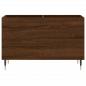 Preview: Plattenschrank Braun Eichen-Optik 74,5x38x48 cm Holzwerkstoff