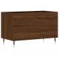 Preview: Plattenschrank Braun Eichen-Optik 74,5x38x48 cm Holzwerkstoff