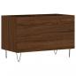 Preview: Plattenschrank Braun Eichen-Optik 74,5x38x48 cm Holzwerkstoff