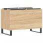 Preview: Plattenschrank Sonoma-Eiche 74,5x38x48 cm Holzwerkstoff