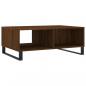 Preview: Couchtisch Braun Eichen-Optik 90x60x35 cm Holzwerkstoff