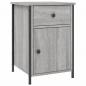 Preview: Nachttische 2 Stk. Grau Sonoma 40x42x60 cm Holzwerkstoff