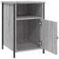 Preview: Nachttische 2 Stk. Grau Sonoma 40x42x60 cm Holzwerkstoff