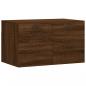 Preview: Wandschrank Braun Eichen-Optik 60x36,5x35cm Holzwerkstoff