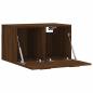 Preview: Wandschrank Braun Eichen-Optik 60x36,5x35cm Holzwerkstoff